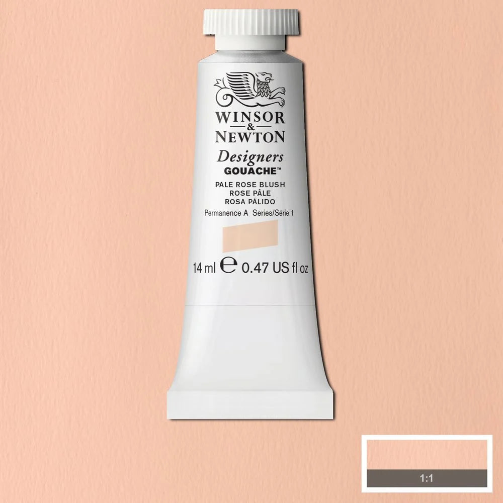 Winsor & Newton Designers' Gouache - Pale Rose Blush S1 - 14ml