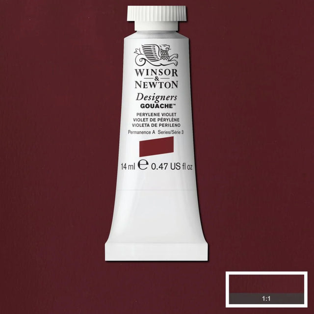 Winsor & Newton Designers' Gouache - Perylene Violet S3 - 14ml
