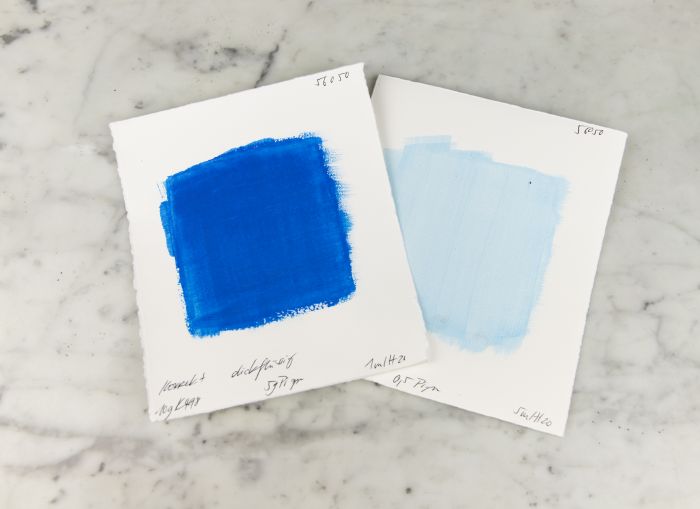 Kremer Pigments - Fluorescent Blue - 100g