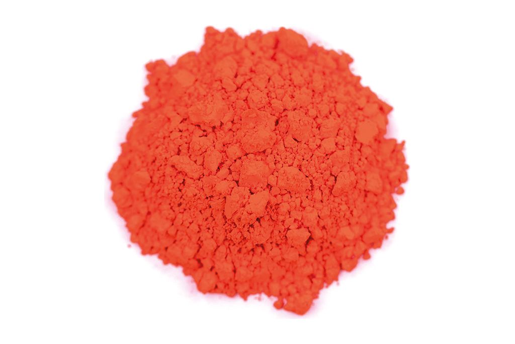 Kremer Pigments - Fluorescent Brick Red - 100g