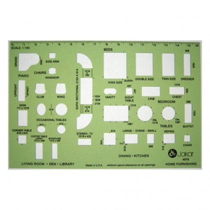 Jakar - Home Furnishings (1:100) Template