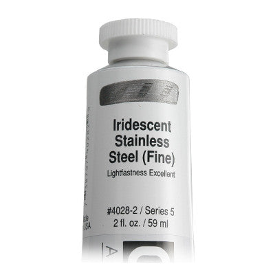 Golden Heavy Body Acrylic - Iridescent Stainless Steel Fine S5 - 59ml