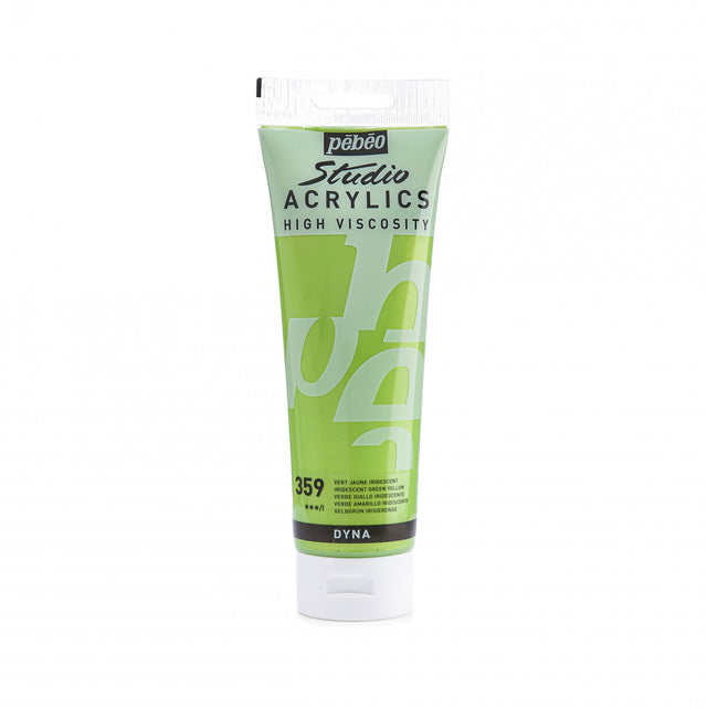 Pebeo Studio Acrylic - Iridescent Green Yellow