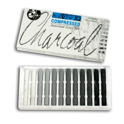 Jakar - Compressed Charcoal Assorted Grey Set