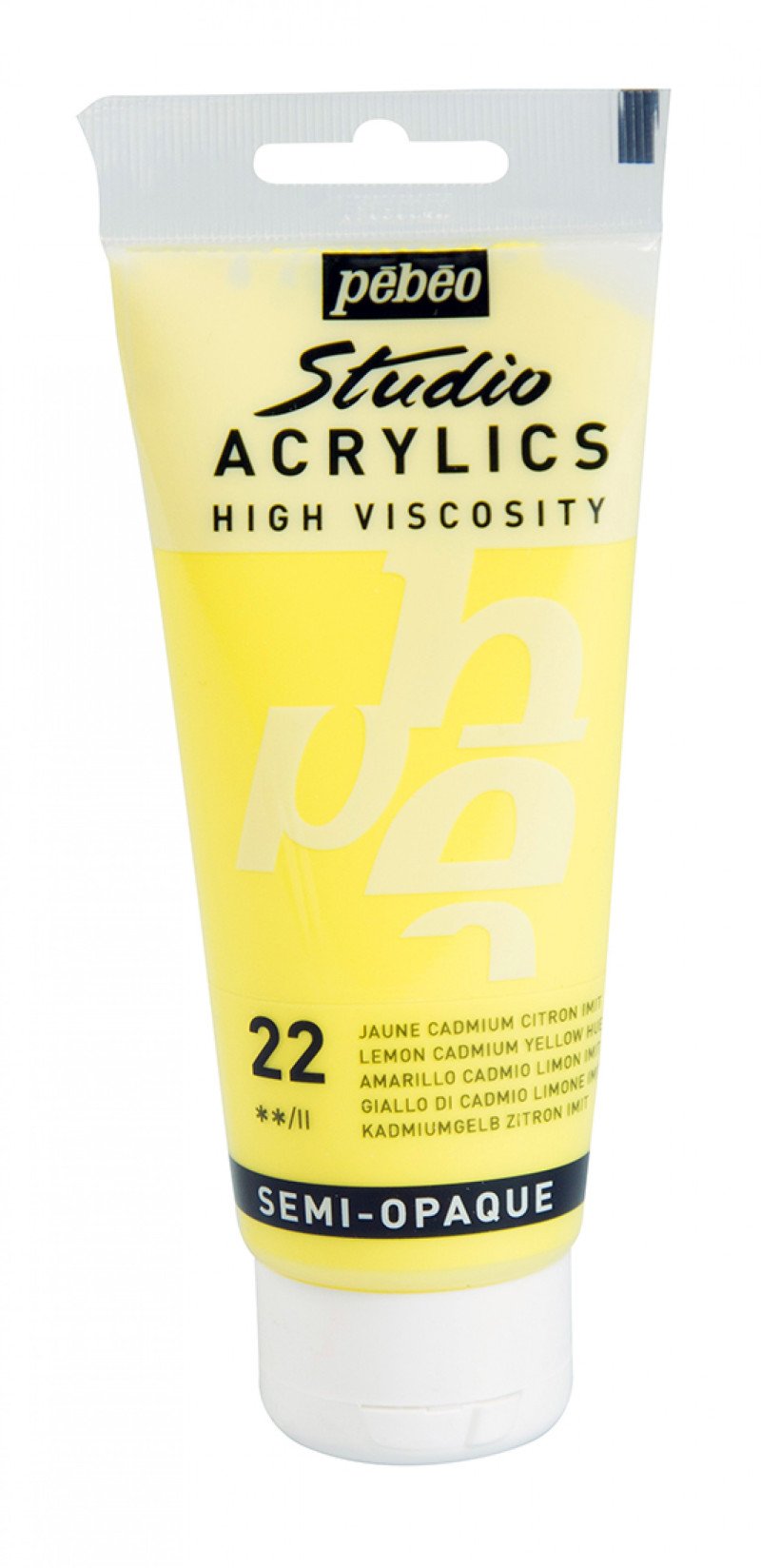 Pebeo Studio Acrylic - Lemon Cadmium Yellow Hue
