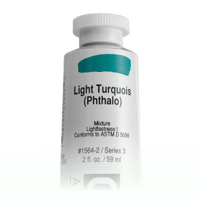 Golden Heavy Body Acrylic - Light Turquoise (Phthalo) S3