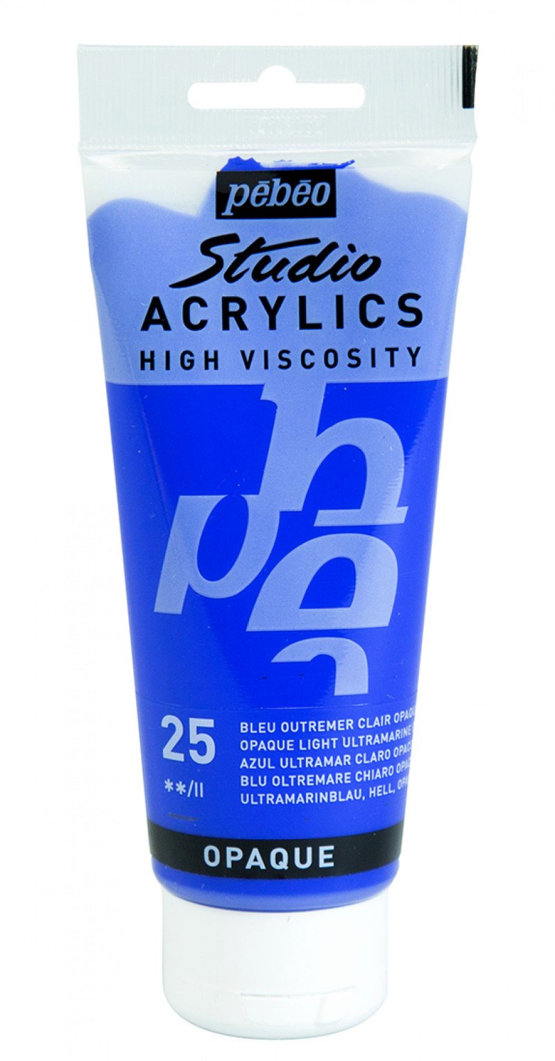 Pebeo Studio Acrylic - Light Ultramarine Blue