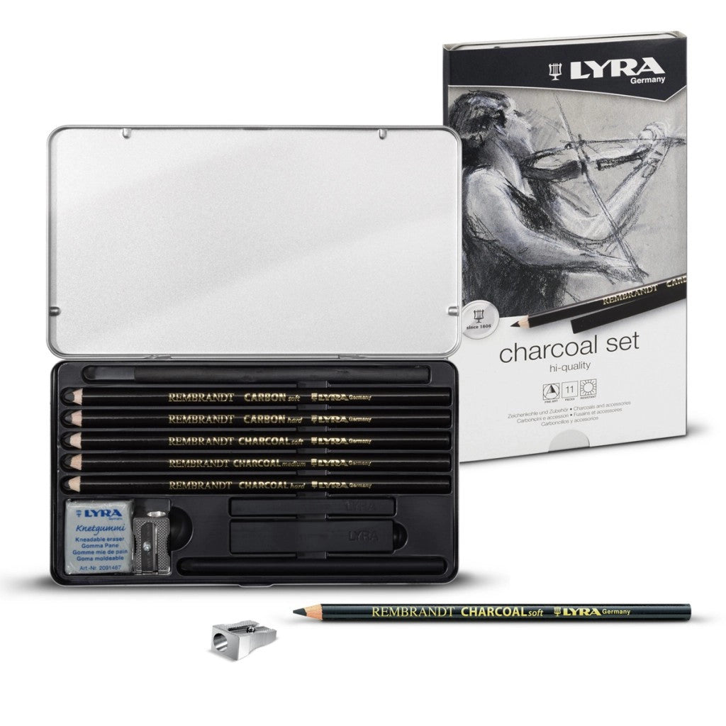 Lyra - Rembrandt Charcoal Pencil Set