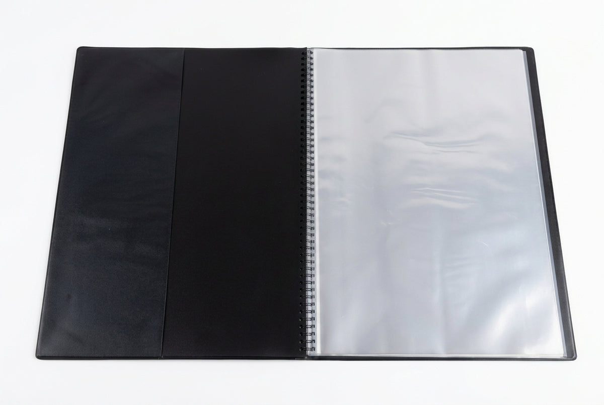 front on view of an open a2 mapac professional presenter portfolio