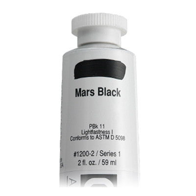 Golden Heavy Body Acrylic - Mars Black S1