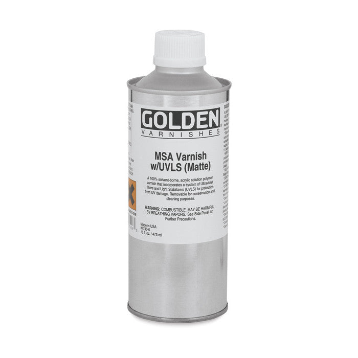 Golden - MSA Varnish w/UVLS (Matte)