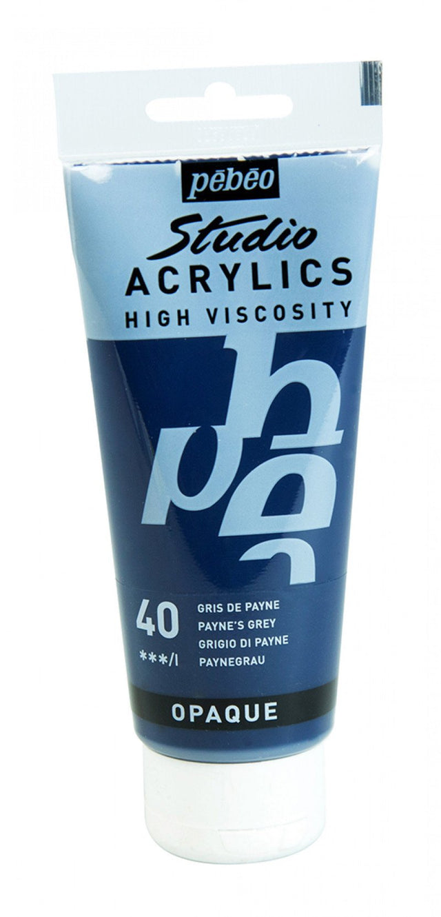 Pebeo Studio Acrylic - Payne's Grey