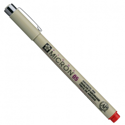 Sakura - Pigma Micron Fineliner Pen - Red