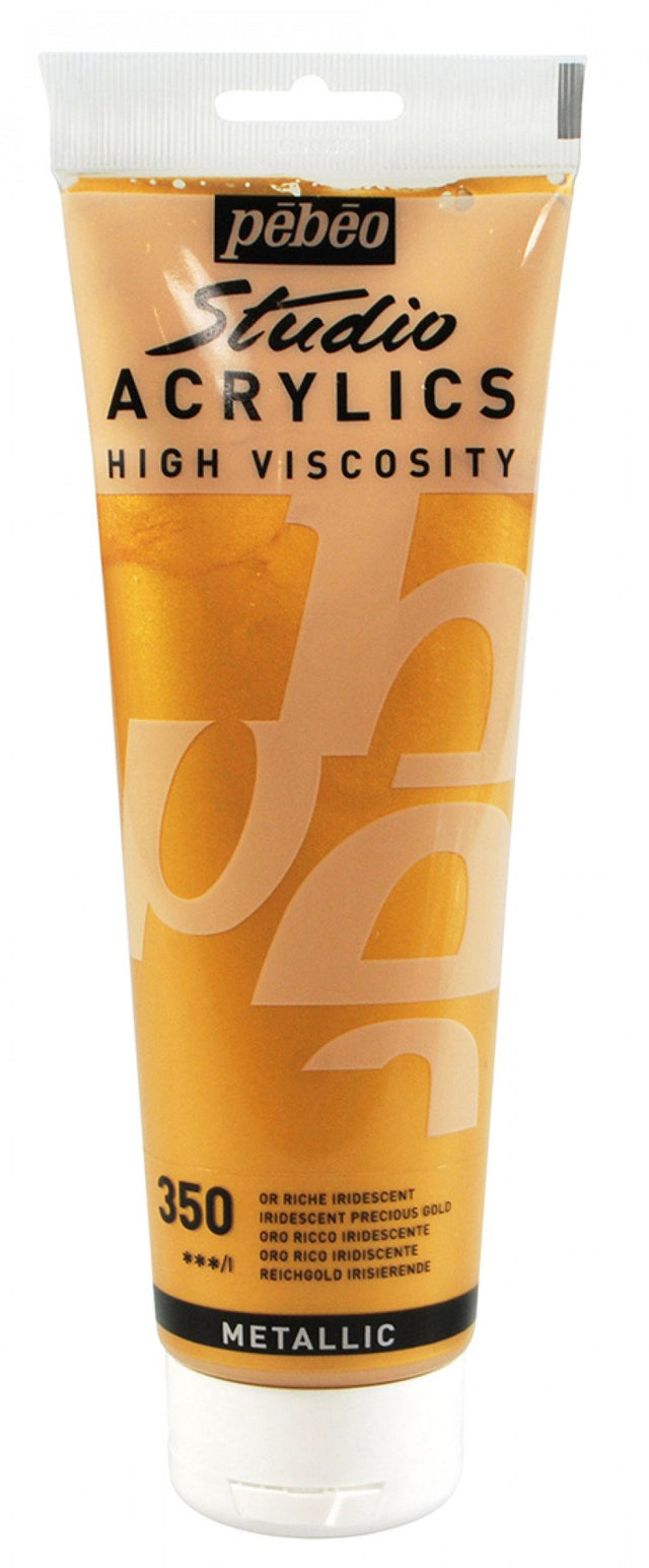 Pebeo Studio Acrylic - Iridescent Precious Gold