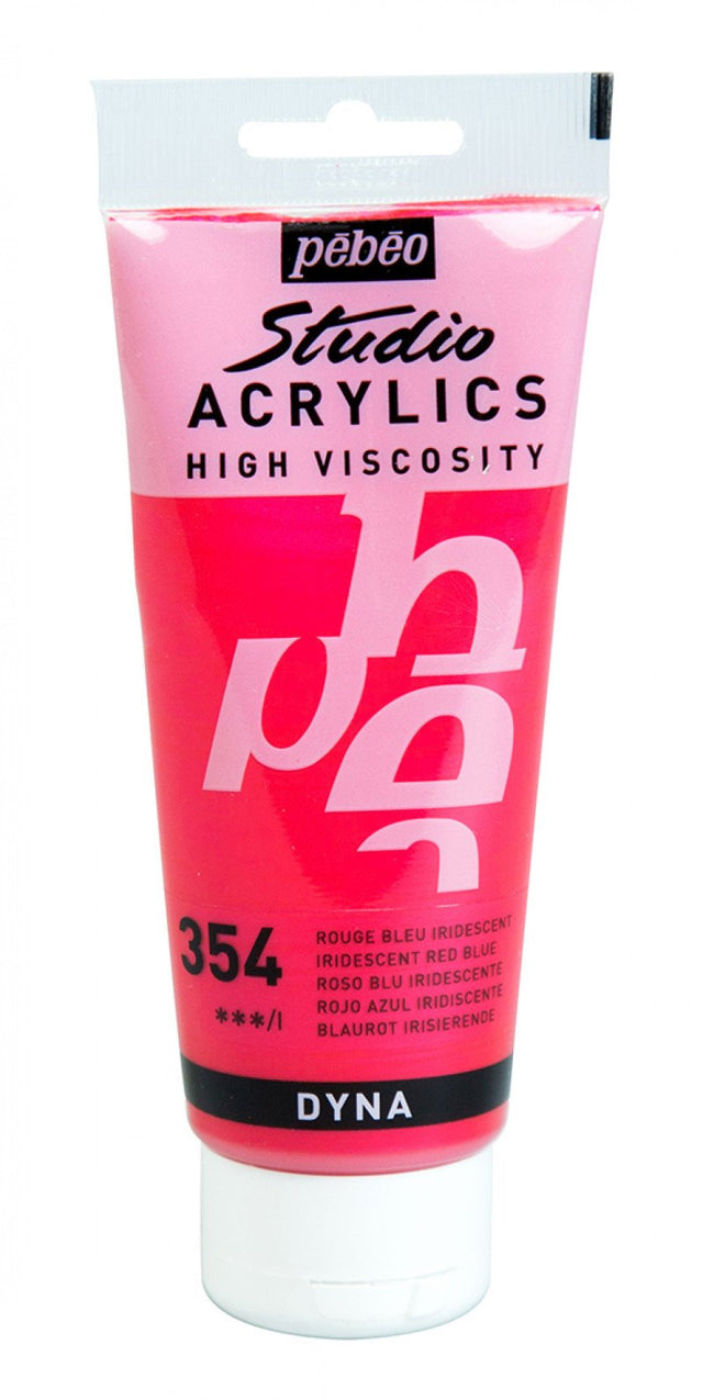 Pebeo Studio Acrylic - Iridescent Red Blue