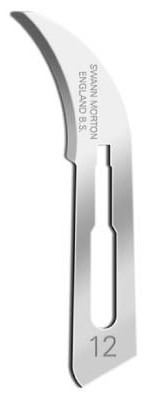 Swann-Morton - Scalpel Blade No.12 (Pack of 5)