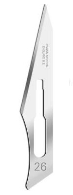 Swann-Morton - Scalpel Blade No.26 (Pack of 5)