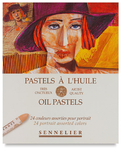 Sennelier Oil Pastels - Set of 24 Portrait Colours