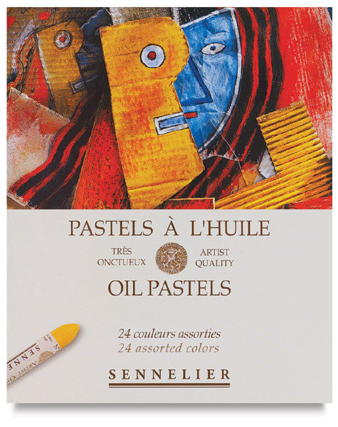 Sennelier Oil Pastels - Set of 24 Assorted Colours