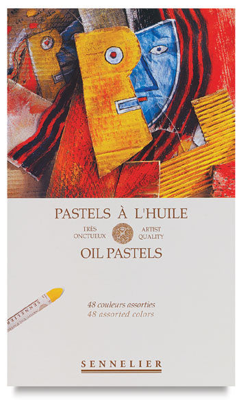 Sennelier Oil Pastels - Set of 48 Assorted Colours