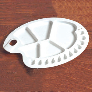 Loxley - Plastic Kidney Palette (17 Well)