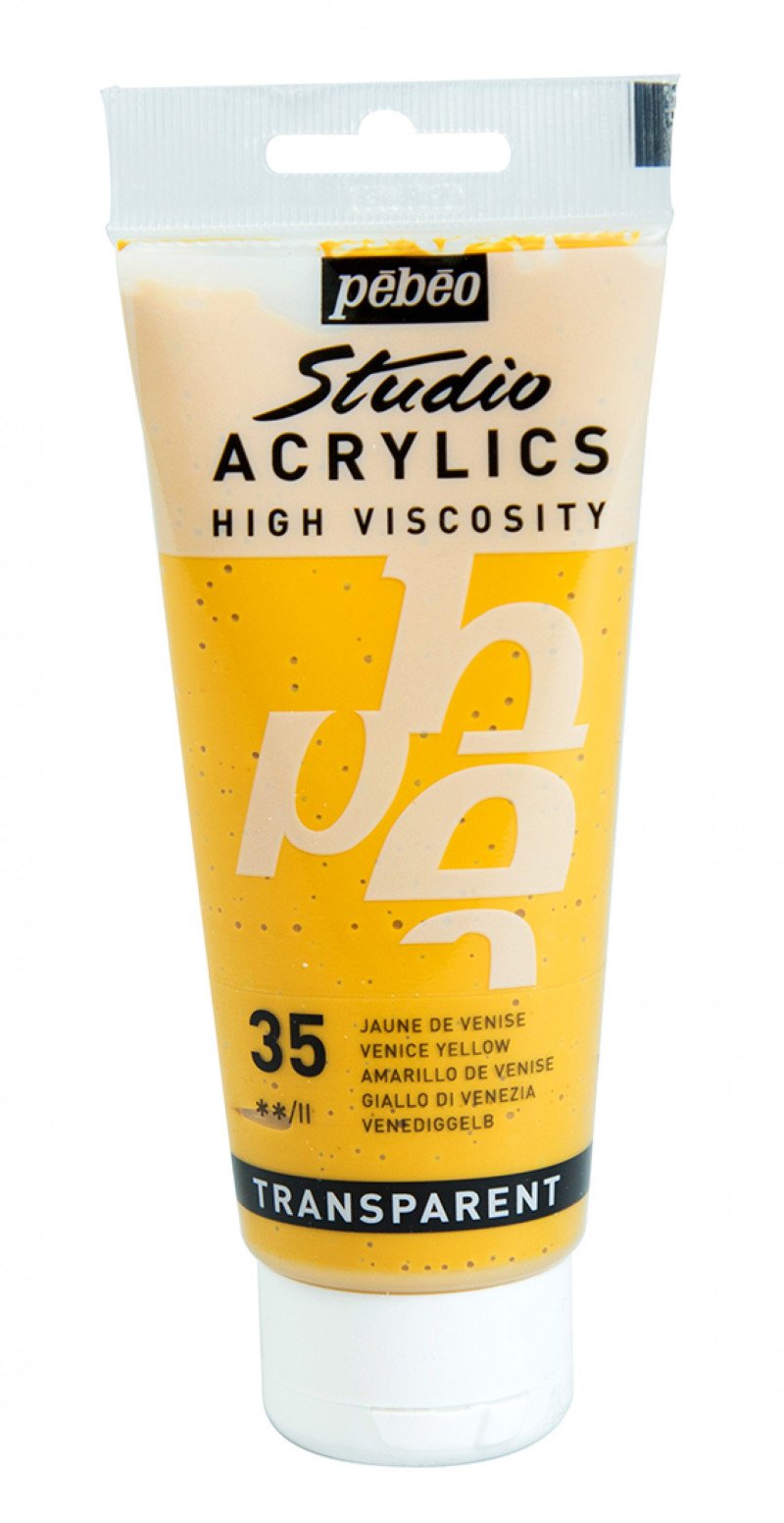 Pebeo Studio Acrylic - Venice Yellow